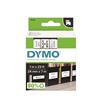 D1 Polyester High-Performance Removable Label Tape, 1in x 23ft, Black on White