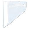 High Performance Face Shield Window, Extended Vision, Propionate, Clear
