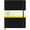 Classic Softcover Notebook, Squared, 10 x 7 1/2, Black Cover, 192 Sheets