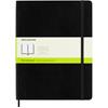 Classic Softcover Notebook, Plain, 10 x 7 1/2, Black Cover, 192 Sheets