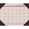 Recycled EcoTones Sunrise Rose Monthly Desk Pad Calendar, 22" x 17", 2023