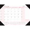 Recycled Breast Cancer Awareness Monthly Desk Pad Calendar, 22" x 17", 2023