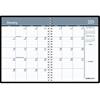 Recycled Ruled Monthly Planner, 14-Month Dec-Jan, 6-7/8 x 8.75, Black, 2024