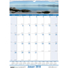 Recycled Coastlines Monthly Wall Calendar, 12 x 16 1/2, 2020