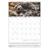 Recycled Wildlife Scenes Monthly Wall Calendar, 12 in x 12 in, 2024