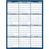 Poster Style Reversible/Erasable Yearly Academic Calendar, 18 x 24, 2023-2024