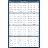 Poster Style Reversible/Erasable Yearly Wall Calendar, 24" x 37", 2023