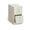 310 Series Vertical File, 2 Drawers, Letter Width, 15"W x 26-1/2"D x 29"H, Putty Finish