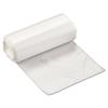 High-Density Can Liner, 17 x 18, 4gal, 6 Micron, Clear, 50/Roll, 40 Rolls/Carton