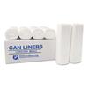 High-Density Can Liner, 20 x 22, 7-Gallon, 6 Micron, Clear, 50/Roll
