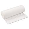 Low-Density Can Liner, 33 x 39, 33gal, .8mil, White, 25/Roll, 6 Rolls/Carton