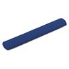 Fabric-Covered Gel Keyboard Wrist Rest, 19 x 2.87, Blue