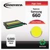 Remanufactured CLP-Y660A Toner, 5000 Page-Yield, Yellow