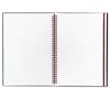 Twin Wire Poly Cover Notebook, Legal Rule, 8 1/4 x 11 3/4, 70 Sheets