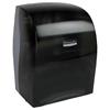 Sanitouch Manual Hard Roll Towel Dispenser, 12.63 in x 16.13 in x 10.2 in, Black