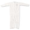 A20 Breathable Particle Protection Coveralls, Zip Front, White, XL, 24 Coveralls/Carton