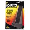 Giant Foot Doorstop, No-Slip Rubber Wedge, 3-1/2"W x 6-3/4"D x 2"H, Brown