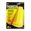 Giant Foot Doorstop, No-Slip Rubber Wedge, 3-1/2"W x 6-3/4"D x 2"H, Safety Yellow