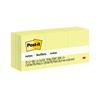 Notes, 1 3/8 in. x 1 7/8 in., Canary Yellow, 12/Pack