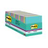 Super Sticky Notes, 3 in x 3 in, Supernova Neons Collection, 70 Sheets/Pad, 24 Pads/Pack