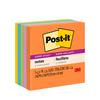 Super Sticky Notes, 3 in x 3 in, Energy Boost Collection, 5/Pack