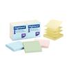 Pop-up Notes, 3 in x 3 in, Assorted Pastel Colors, 12 Pads/Pack