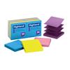 Highland Pop-up Self Stick Notes, 3 in x 3 in, Bright Colors, 100 Sheets/Pack, 12 Pads/Pack