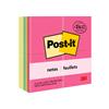 Notes Value Pack, 3 in x 3 in, Canary Yellow and Poptimistic Collection, 24 Pads/Pack