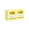 Notes Original Pads in Canary Yellow, 3 x 3, 100 Sheets, 12/PK