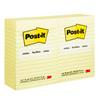Notes, 4 in x 6 in, Canary Yellow, Lined, 12 Pads/Pack
