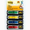 Arrow Flags, Assorted Primary Colors, .47 in Wide, 24/Dispenser, 4 Dispensers/Pack