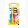 Flag+ Highlighter, Yellow, Pink, Blue, 50 Color Coordinated Flags/Highlighter, 3/Pack