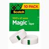 Tape, 3/4 in x 1000 in, 10 Boxes/Pack