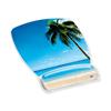 Precise Mouse Pad with Gel Wrist, 6.8 in x 8.6 in, Beach Design