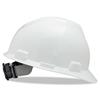 V-Gard Hard Hats, Fas-Trac Ratchet Suspension, Size 6 1/2 - 8, White