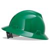 V-Gard Hard Hats, Fas-Trac Ratchet Suspension, Size 6 1/2 - 8, Green