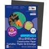 Construction Paper, 58 lbs., 9 x 12, Black, 50 Sheets/Pack