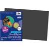 Construction Paper, 58 lbs., 12 x 18, Black, 50 Sheets/Pack