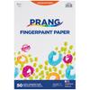 Prang Fingerpaint Paper, 11" x 16", White, 50 Sheets/Pack