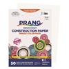 Construction Paper, 9" x 12", White, 50 Sheets/Pack