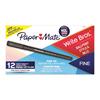 Write Bros® Ballpoint Stick Pen, Black Ink, Fine, Dozen