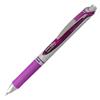 EnerGel RTX Retractable Liquid Gel Pen, .7mm, Black/Gray Barrel, Violet Ink