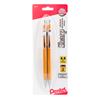 Sharp Mechanical Drafting Pencil, 0.9 mm, Yellow Barrel, 2/PK
