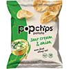 Potato Chips, Sour Cream & Onion Flavor, .8 oz Bag, 24/Carton