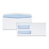 Double Window Security Tinted Check Envelope, #8 5/8, White, 1000/Box