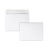 Open Side Booklet Envelope, Contemporary, 12 x 9, White, 100/Box