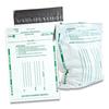 Poly Night Deposit Bags w/Tear-Off Receipt, 8.5 x 10-1/2, Opaque, 100 Bags/Pack