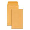 Kraft Coin & Small Parts Envelope, Side Seam, #5 1/2, Brown Kraft, 500/Box
