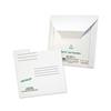 Redi-File Disk Pocket Mailer, 6 x 5-7/8, Recycled, White, 10/Pack