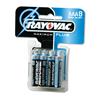 Alkaline Batteries, AAA, 8/Pack